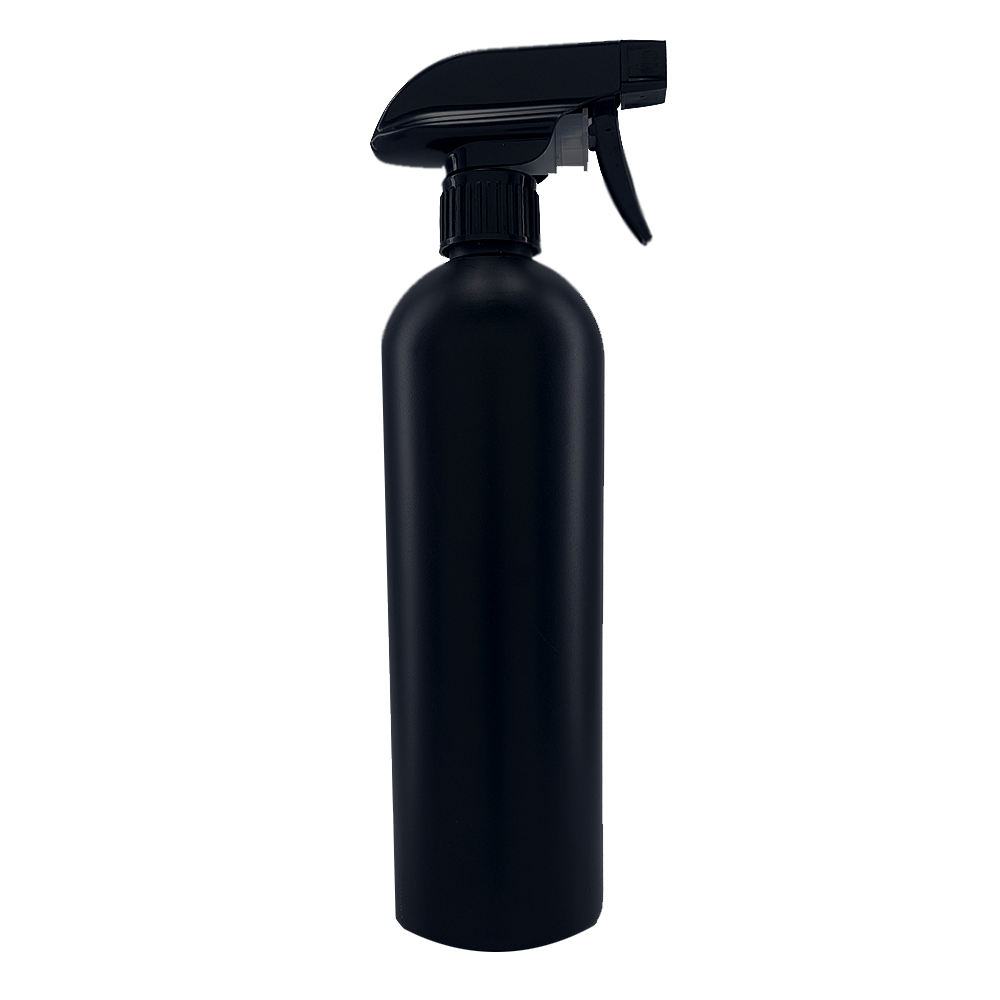 Plastic Spray Bottles For Cleaning Solutions,10OZ Reusable Empty Container  With Durable Black Trigger Sprayer, 3Pack