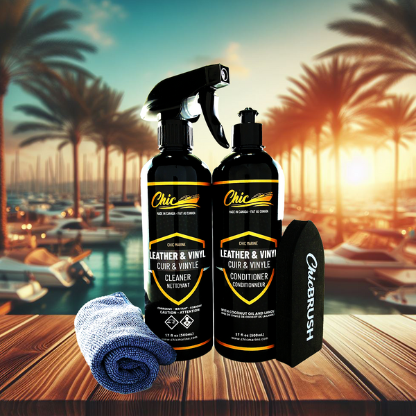 Boat Seats Cleaner Conditioner Kit